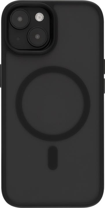 Produktbild FoneKit MagSafe Compatible Soft Touch Case, iPhone 15, Black/Grey (Apple iPhone 15)