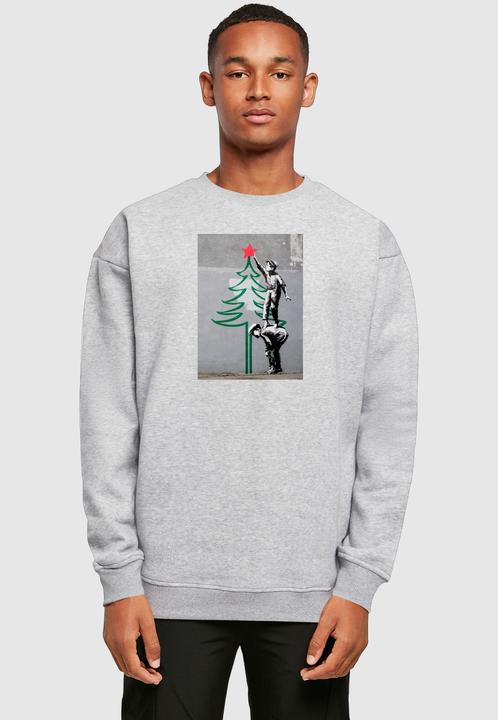 Produktbild Merchcode Banksy - Christmas Tree Crewneck - 183517 (L)