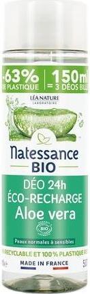 Produktbild Natessance 24h Aloe Vera Organic Deodorant Refill 150ml (150 ml)