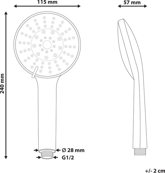 Produktbild Beliani Uchiza (5 Strahlarten)