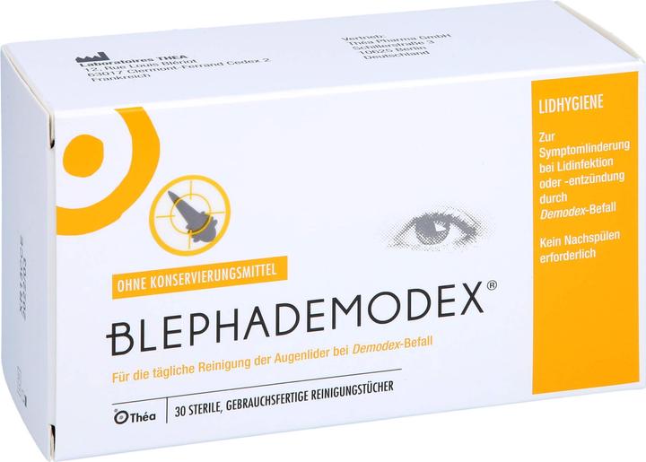 Produktbild Théa Blephademodex, sterile Reinigungstücher, 30 St. Kompressen (30 x)