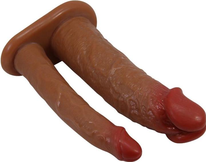 Actual product image Pretty Love - Keaven Harness Slip Universal & Komfortabel Doppeldildo