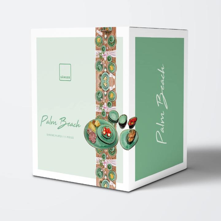 Produktbild Sänger Geschirr Servierplatten Set Palm Beach