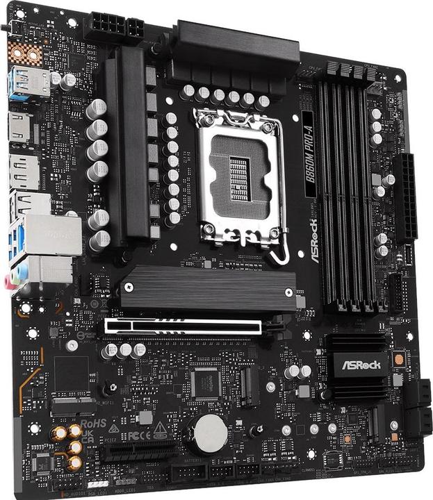 Actual product image AsRock B860M Pro-A DDR5 Intel S retail (Socket S1, Intel B860, mATX)