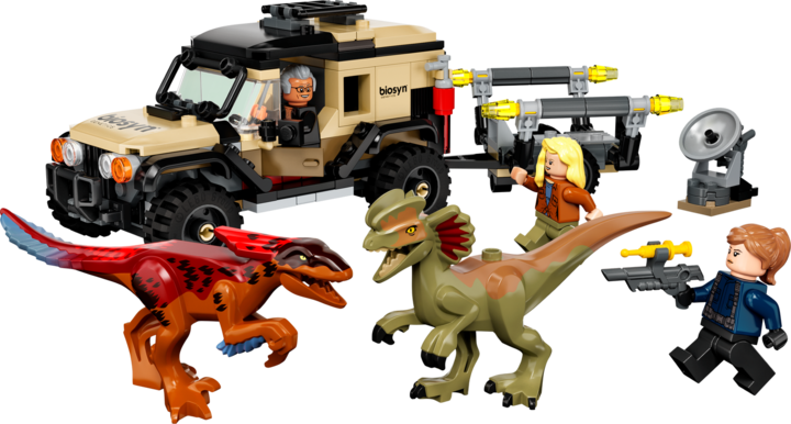 Immagine prodotto LEGO Trasporto Pyroraptor & Dilophosaurus (76951, LEGO Jurassic World, Set LEGO rari)