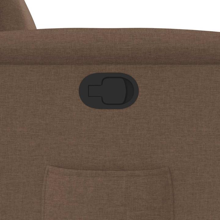 Produktbild vidaXL Relaxsessel Braun Stoff