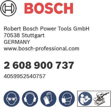 Image du produit Bosch Professional Zubehör Filet abrasif Expert M480 pour ponceuses vibrantes, 80 x133 mm, G 150, 10 pces. (150)