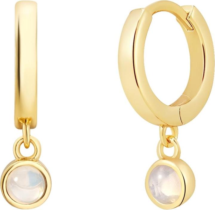 Immagine prodotto Glanzstücke München Orecchini da donna in argento - 34656 (Pietra di luna (synth.))