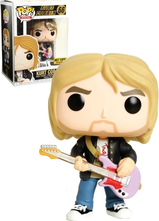 Actual product image Funko POP! Nirvana Kurt Cobain (Black Sweater)