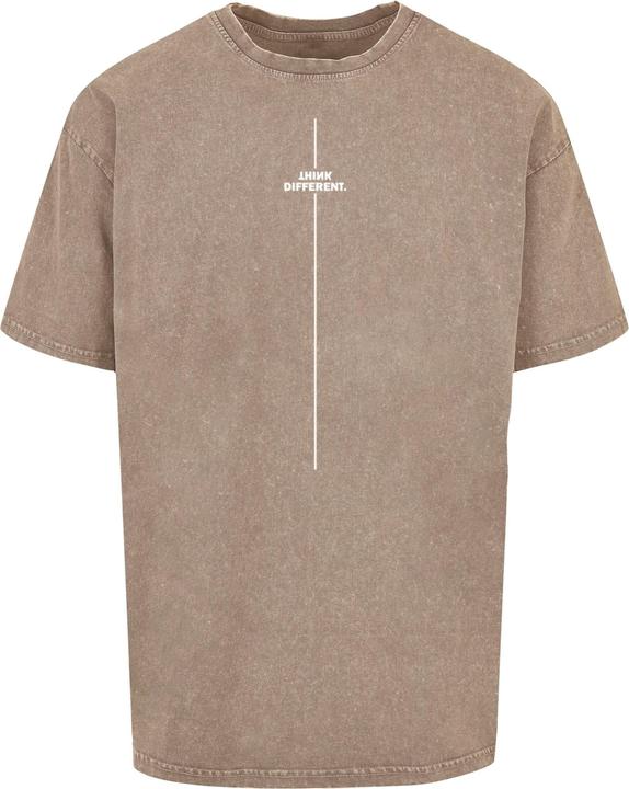 Produktbild Merchcode Think Different Acid Washed Heavy Oversized Tee - 112835 (L)