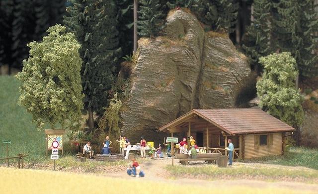 Produktbild Busch Blockhütte H0