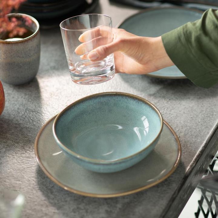 Actual product image Villeroy & Boch Bowl Lave 6 pieces, Blue (17 cm, 0.60 l, 6x)