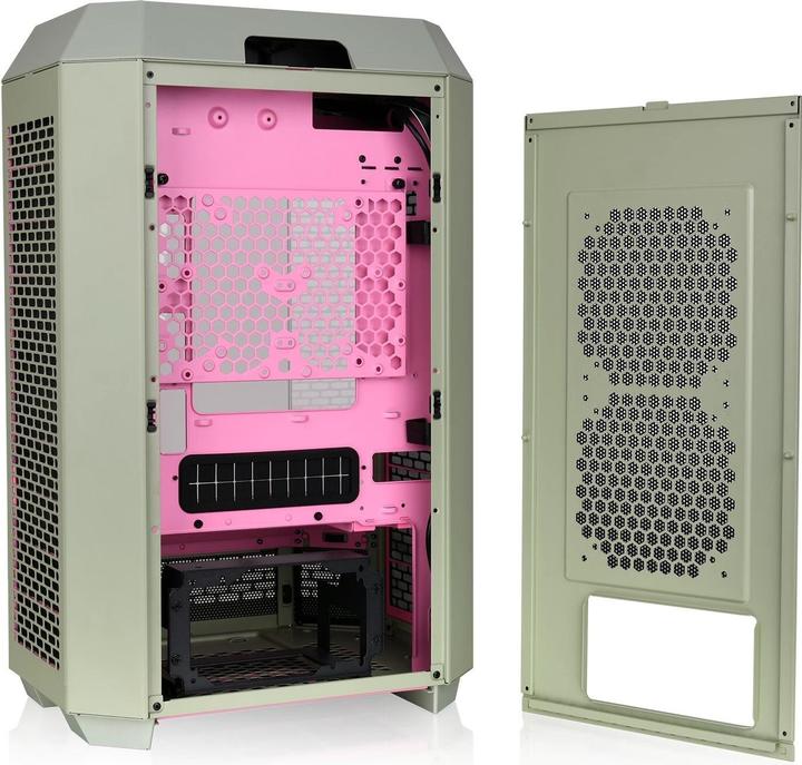 Produktbild Thermaltake TT The Tower 300 Matcha Plum (Mini-ITX, mATX)