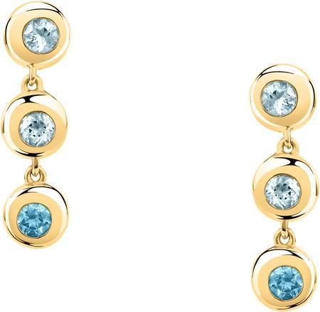 Image du produit Morellato Semipreziose Saxn18 Topaze Boucles d'oreilles pendantes plaquées or (Argent 925)