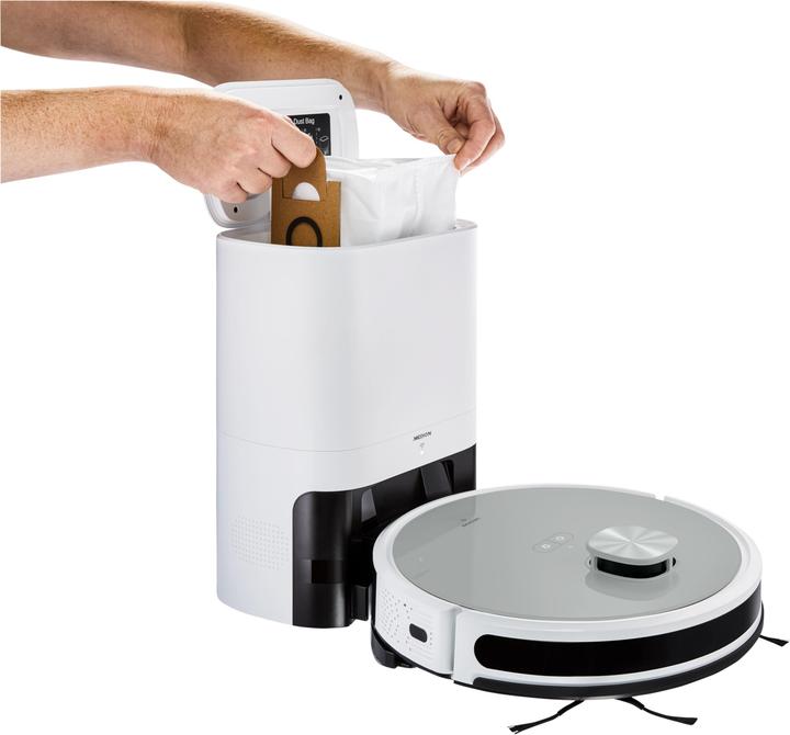 Actual product image Medion MD 11500 X21 vacuum mopping robot with laser suction station (Vacuum mopping robot)