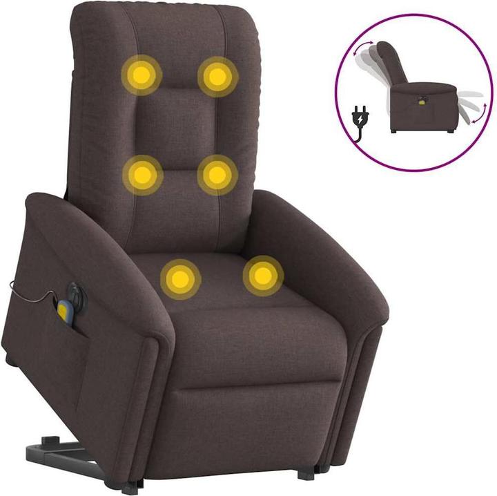 Image du produit vidaXL Massagesessel mit Aufstehhilfe