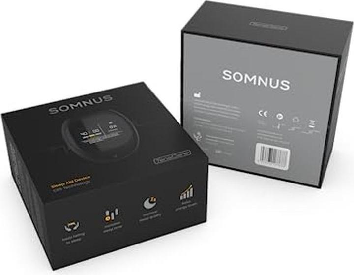 Produktbild TensCare Somnus: Gerät zur Verbesserung des Schlafs bei Schlaflosigkeit mit CES-Technologie