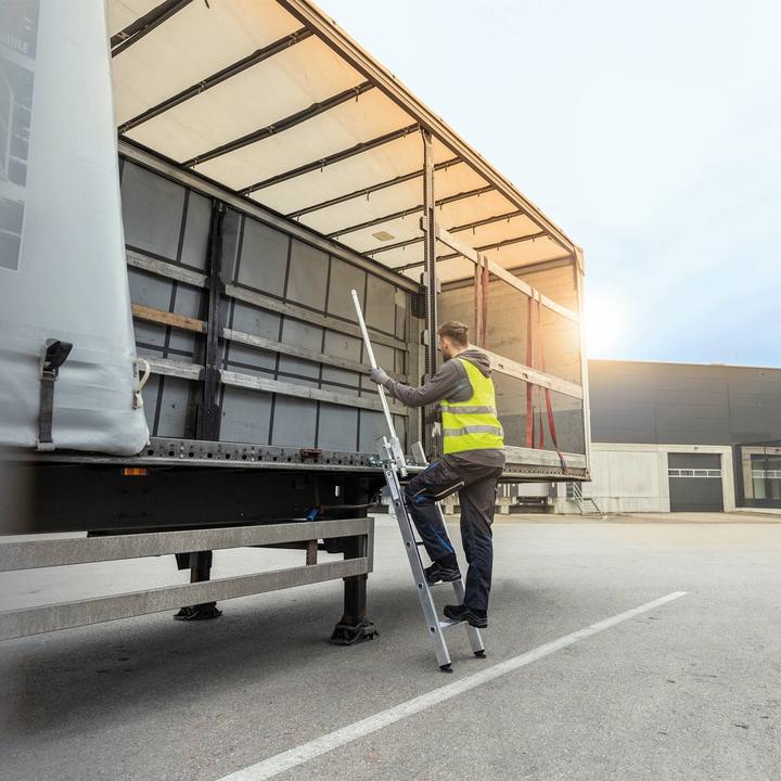 Immagine prodotto Munk Camion con scaletta / rimorchio (Scala singola, 143 cm)