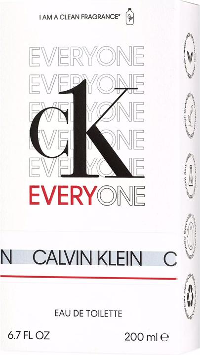 Actual product image Calvin Klein Everyone (Eau de toilette, 200 ml)