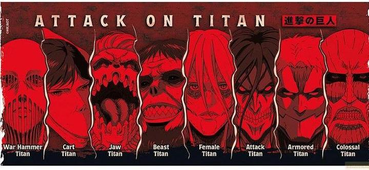 Image du produit ABYstyle L'Attaque des Titans - Les Titans (460 ml, 1 x)