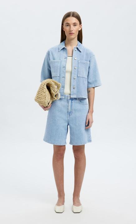 Actual product image Selected Homme High Waist Jeansshorts (Frequency band 38 (2600 MHz))