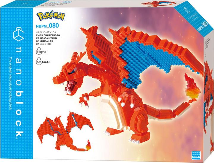 Image du produit Nanoblock Pokémon Charizard Édition Deluxe