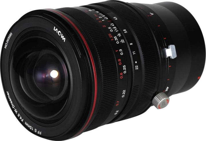 Image du produit Laowa 15mm 1:4.5R Zero-D Shift Sony E-Mount (E/FE) (Mise au point manuelle) (Sony E, Plein format)