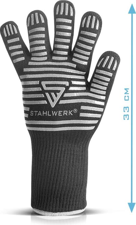 Produktbild Stahlwerk Hitzebeständige Handschuhe bis 800°C EN 407:2004 aus ARAMID-Gewebe (One Size)
