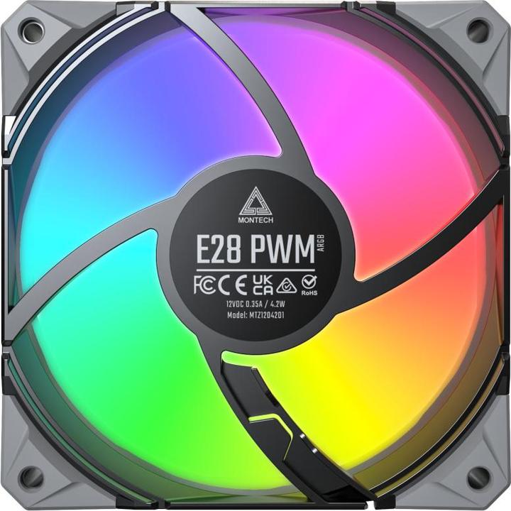 Produktbild Montech E28 ARGB (120 mm, 3x)