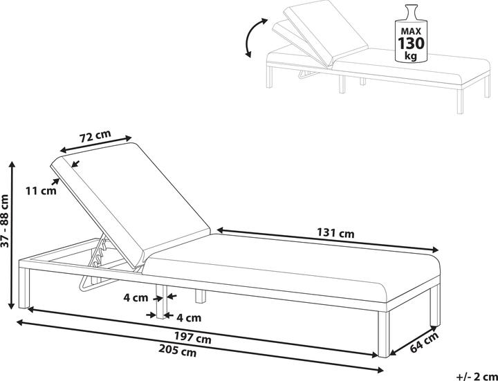 Produktbild Beliani Lariano (72 cm)
