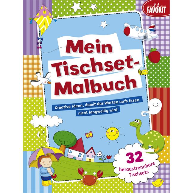 Thumbnail - Neuer Favorit Mein Tischset-Malbuch