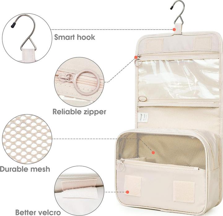 Produktbild Only-Bags.Store Kosmetiktasche gross - Kosmetiktasche zum Aufhängen