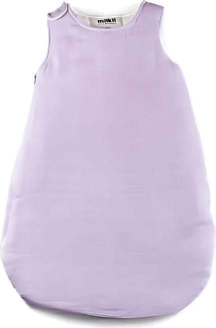 Actual product image Milkii Sleeping bag made of muslin cotton, purple mist, 12-24 months (1.5 TOG, All-season)