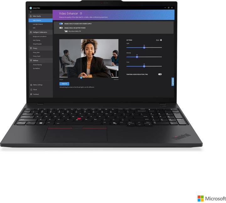 Actual product image Lenovo ThinkPad T16 Gen 3 (16", Intel Core Ultra 5 125U, 16 GB, 512 GB, DE)