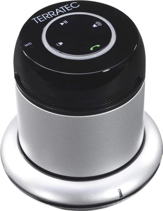 Actual product image Terratec Speaker Concert BT mobile silver (131222) (10 h, USB power delivery, Battery operated)
