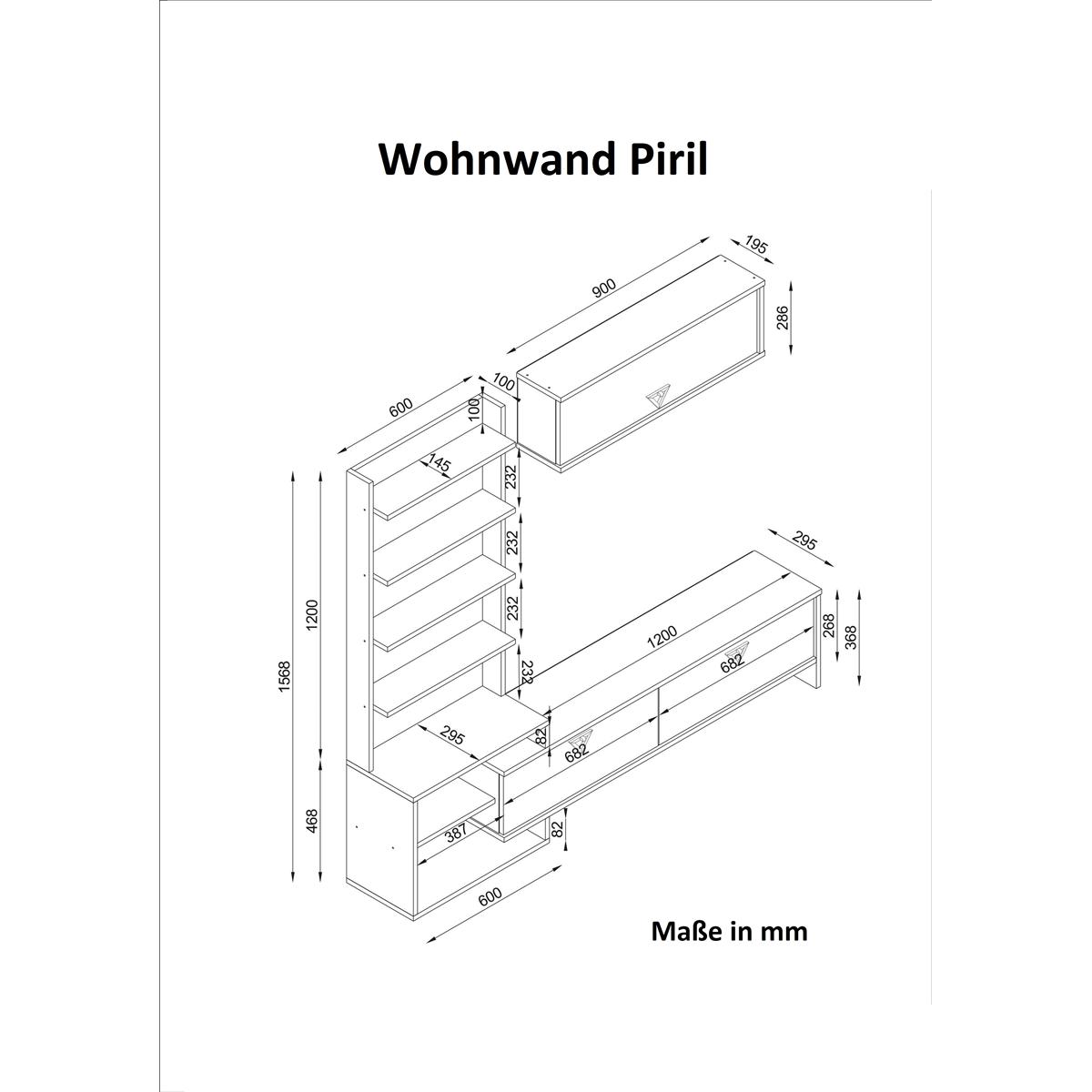 Thumbnail - Moebel17, Wohnwand, Piril