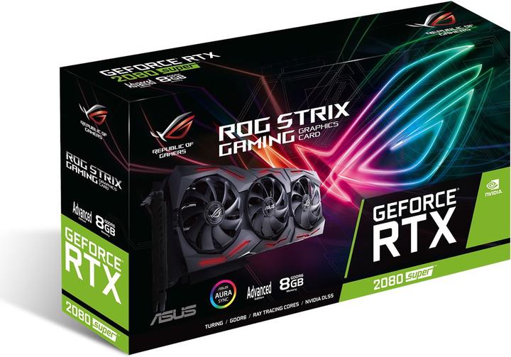 Actual product image ASUS GeForce RTX 2080S ROG Strix A8G Gaming (8 GB)
