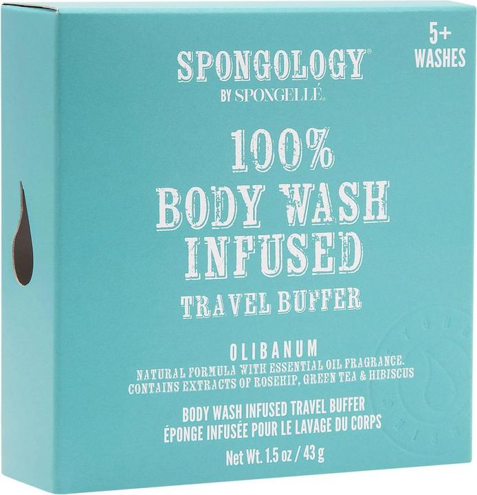 Actual product image Spongellé Travel Buffer - Olibanum