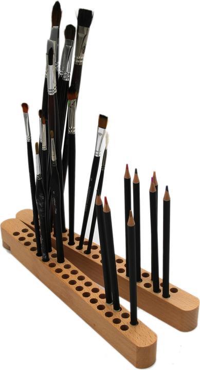 Paintersisters Porte-stylo Porte-pinceau Duo
