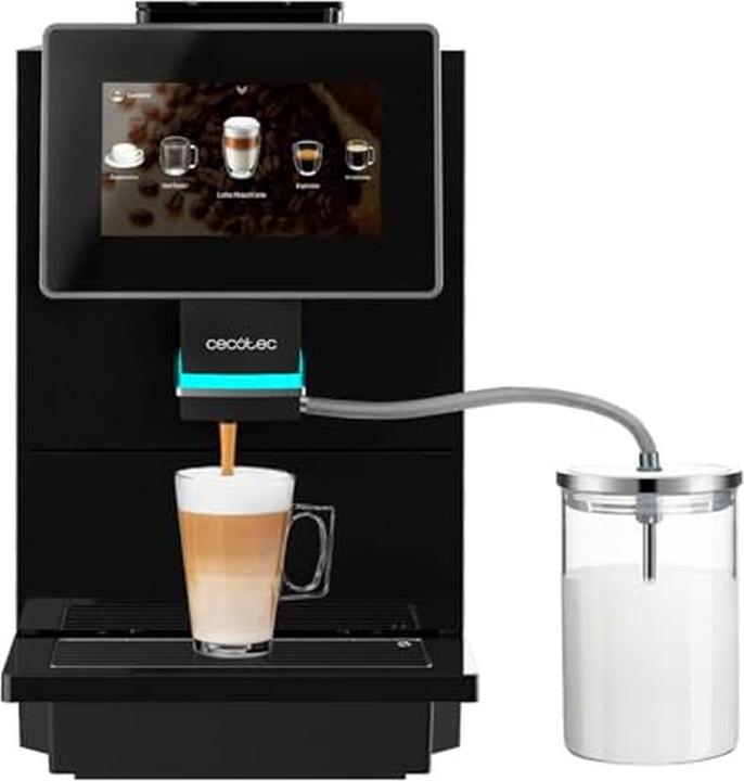 Cecotec Superautomatic Coffee Maker with Touchscreen, 19 Bar Pressure, Thermoblock Heating