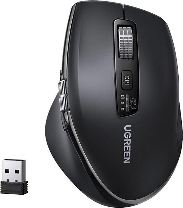Actual product image Ugreen M751, 5000DPI, BT / Wi-Fi, Black (Wireless)