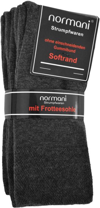 Actual product image Normani 6 pairs of comfort socks with soft edge and terry sole (pack of 6, 35 - 38)