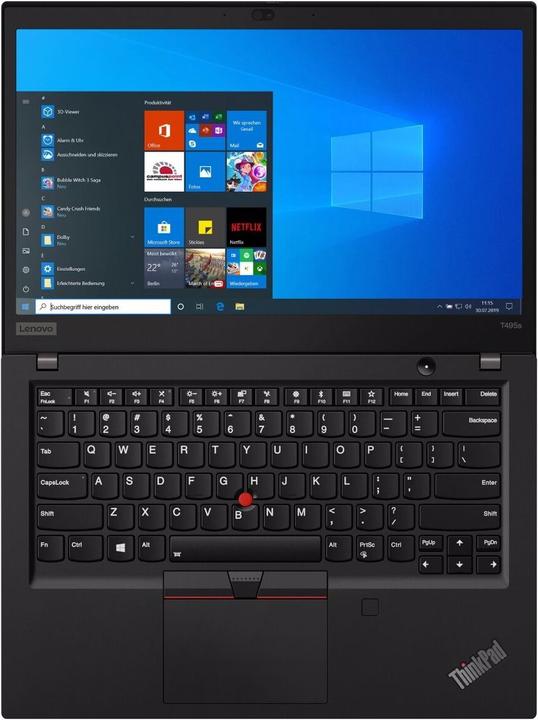 Produktbild Lenovo ThinkPad T495s (14", 512 GB, 16 GB, DE, AMD Ryzen 7 PRO 3700U)