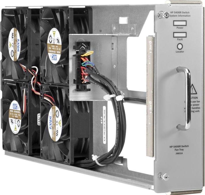 Actual product image HPE HP fan tray for 5406R zl2 switch