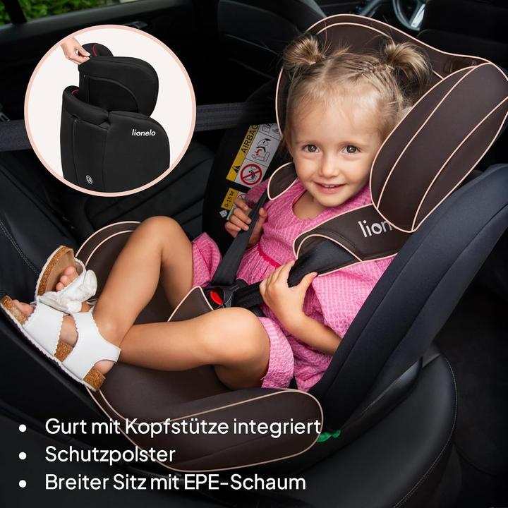Immagine prodotto Lionelo Seggiolino auto Bastiaan I-size Pink Baby 40-150 cm (Reboarder, ECE R129/i-Size Standard)