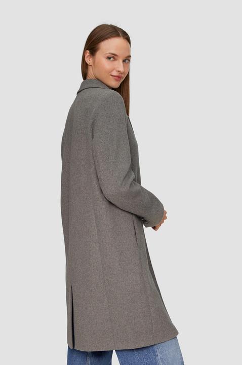 Produktbild S.Oliver Outdoor-Mantel Weicher Wollmantel mit Reverskragen