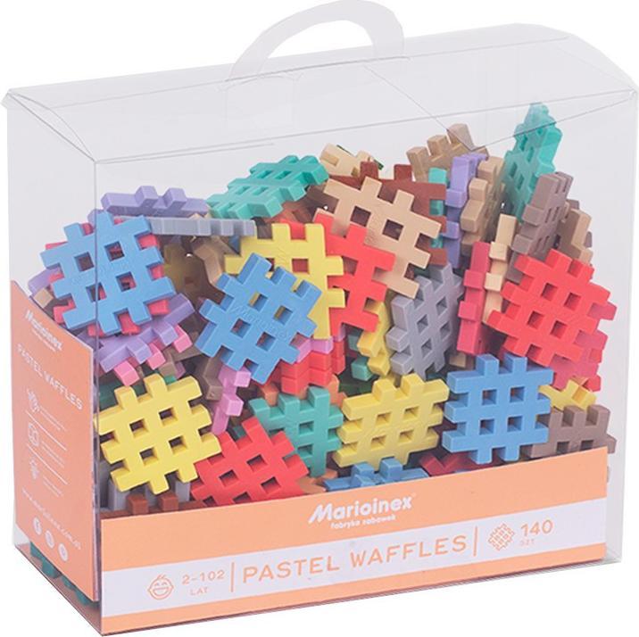 Produktbild Marioinex Waffle Mini Pastel Building Blocks 140 pieces