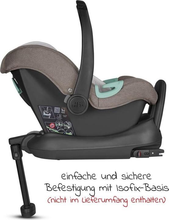 Actual product image ABC Design ABC Tulip baby car seat i-Size / 0 to approx. 13 kg (Baby car seat, ECE R129/i-Size Standard)