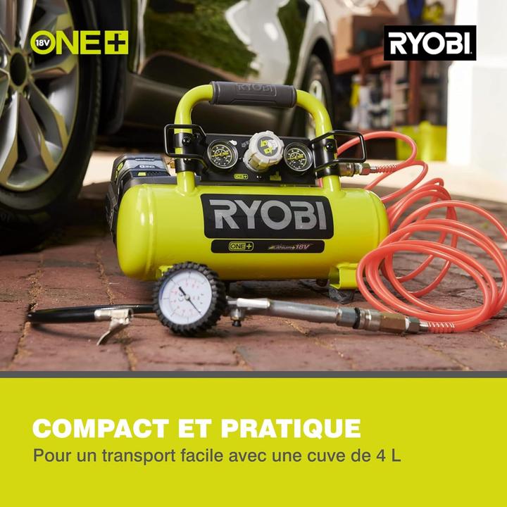 Actual product image Ryobi R18AC-0 (3.80 l, 8.30 bar)