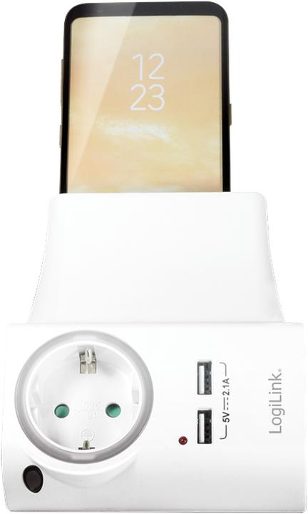 Actual product image LogiLink USB socket adapter